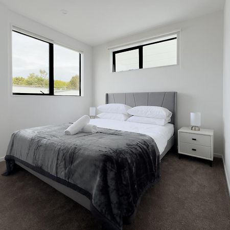 Modern 3-Bds Townhouse In South Auckland Villa Exterior photo